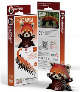 Picture of Czerwona Panda Eugy. Eko Układanka 3D