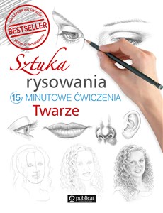 Picture of Sztuka rysowania Twarze 15-minutowe ćwiczenia