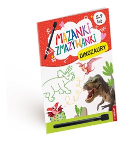 Obrazek Mazanki-zmazywanki Dinozaury