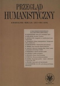 Obrazek Przegląd humanistyczny 2015/3