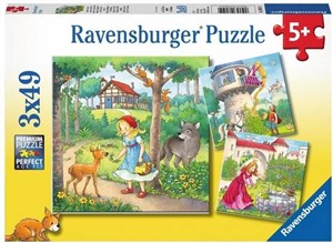 Picture of Puzzle 3x49 Baśnie Braci Grimm