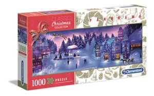 Obrazek Puzzle 1000 panoramiczne Kolekcja świąteczna 39582