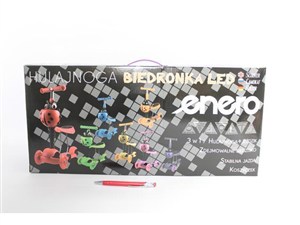 Picture of Hulajnoga 3-kołowa 3w1 biedronka fioletowa