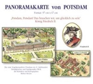 Picture of Potsdam Panorama Mapa pamiątkowa