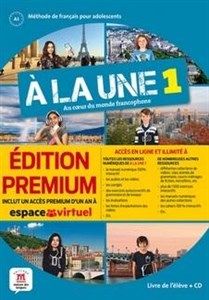 Picture of A la une 1 podręcznik. Edicon premium