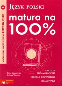Obrazek Matura na 100% Język polski Arkusze maturalne 2010 z płytą CD