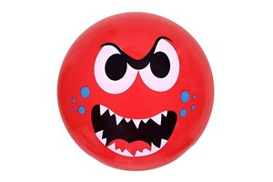 Picture of Piłka PVC 230 mm - buźka czerwona