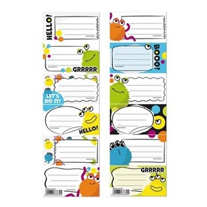 Picture of Naklejki na zeszyt Monster (25szt)