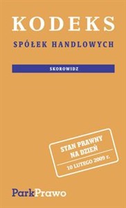 Obrazek Kodeks spółek handlowych