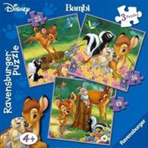 Obrazek Puzzle Disney Bambi 3w1