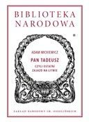 Pan Tadeus... - Adam Mickiewicz -  Polish Bookstore 