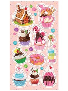 Picture of Naklejki Słodkie desery