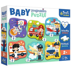 Picture of Puzzle Baby Progressive Zawody i pojazdy 44001