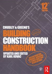 Picture of Chudley and Greeno's Building Construction Handbook