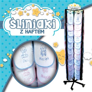 Picture of Śliniak z haftem nr 47 emilia 1sztuka