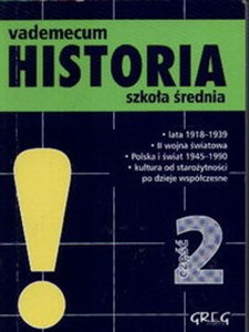 Obrazek Vademecum mini Historia 2 Szkoła średnia