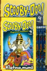 Picture of Scooby Doo Klątwa mumii + ołówki Zestaw 2 książek + ołówki z gumką