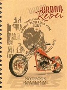 Picture of Kołonotatnik B6 96 stron kratka mix okładek