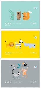 Picture of Bok rysunkowy A3/20K B&B Kids pastel (10szt)