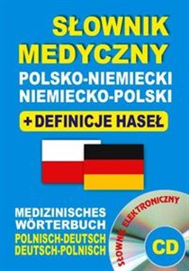 Picture of Słownik medyczny polsko-niemiecki niemiecko-polski + definicje haseł + CD (słownik elektroniczny) Medizinisches Wörterbuch Polnisch-Deutsch • Deutsch-Polnisc