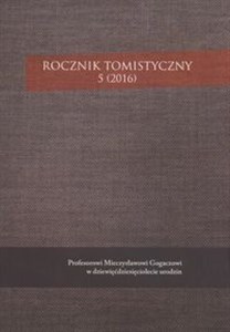 Obrazek Rocznik Tomistyczny 5 (2016)