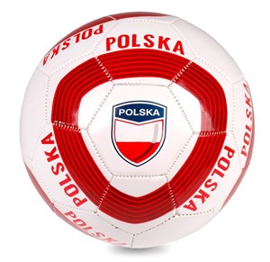 Picture of Piłka nożna Polska biało-czerwona