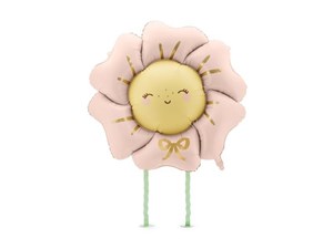 Obrazek Balon foliowy Kwiatek różowy 104x104cm