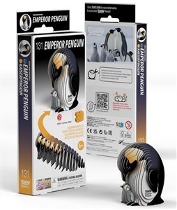 Picture of Pingwin Cesarski Eugy. Eko Układanka 3D