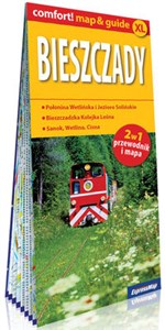 Picture of Bieszczady laminowany map&guide XL (2w1: przewodnik i mapa) 2w1: przewodnik i mapa