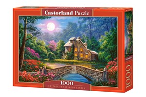 Picture of Puzzle 1000 Cottage in the Moon Garden