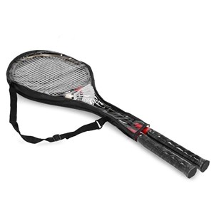 Obrazek Zestaw do badmintona: 2 rakietki+lotka+pokrowiec