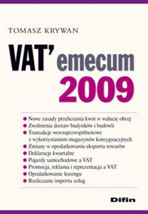 Picture of VAT`emecum 2009