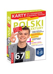 Obrazek Karty edukacyjne Klasy 4-8 Polski Lektury