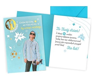 Picture of Karnet Urodziny 11 chłopiec