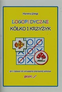 Obrazek Logopedyczne kółko i krzyżyk gry i zabawy do utrwalania poprawnej wymowy głoski "r"
