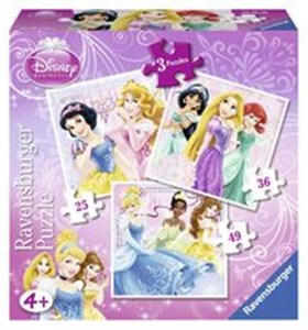 Picture of Puzzle Disney Księżniczki 3w1