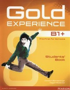 Picture of Gold Experience B1+ Students Book + DVD