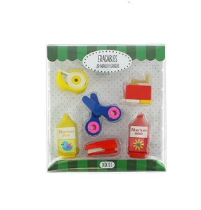 Picture of Gumki do mazania zestaw biurowy