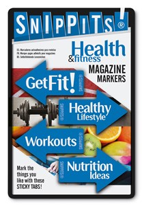 Obrazek Snippits! Health & fitness - znaczniki zdrowie i fitness