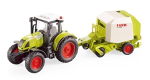 Obrazek Traktor mówiący z przyczepą