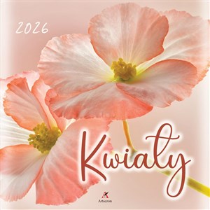 Obrazek Kalendarz 2026 wieloplanszowy 33x33cm Kwiaty