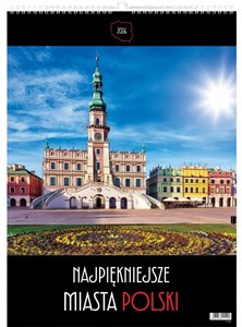 Obrazek Kalendarz 2026 wieloplanszowy miasta polski