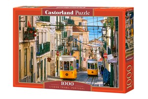 Obrazek Puzzle 1000 Lisbon Trams Portugal