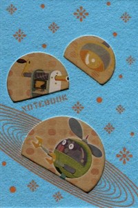 Obrazek Notes NOTEBOOK ROBOT niebieski