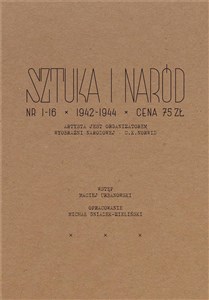 Obrazek Sztuka i Naród (1942-1944)