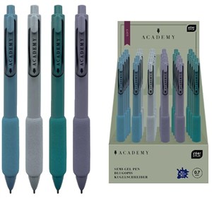 Picture of Długopis automat. Soft Academy niebieski (24szt)