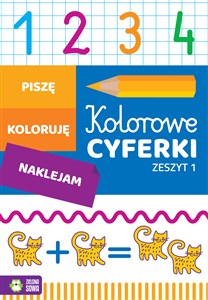 Obrazek Kolorowe cyferki Zeszyt 1