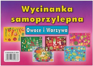 Picture of Wycinanka samoprzylepna A4 Owoce i warzywa