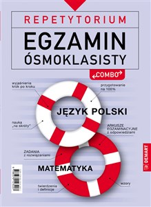 Picture of Repetytorium Egzamin ósmoklasisty Combo Język Polski i matematyka