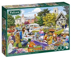 Obrazek Puzzle 500 Falcon Lokalny kiermasz G3